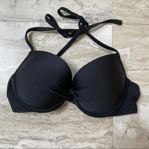 Aerie Black Push-up Bikini Top